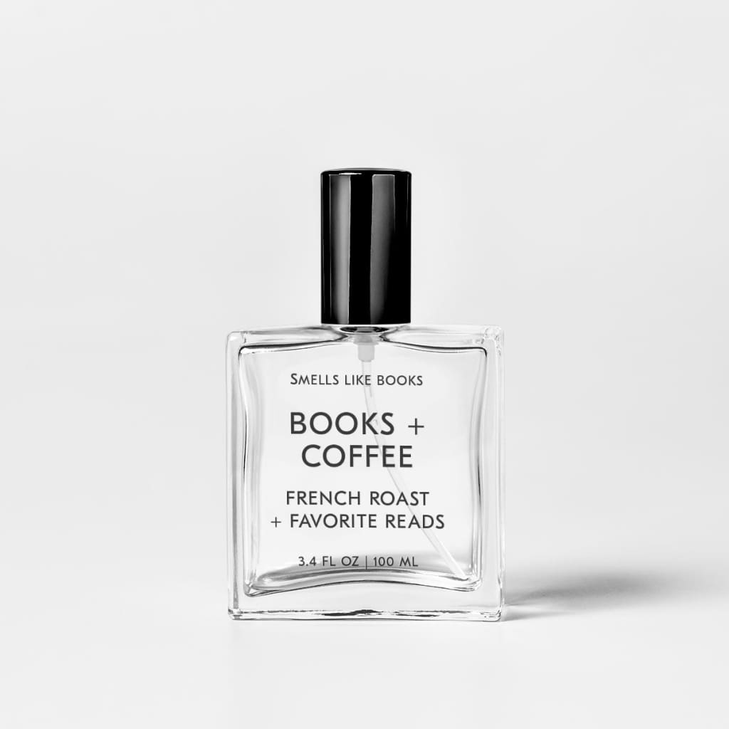 BOOKS & COFFEE LITERARY INSPIRED FRAGRANCE #1 book inspired perfume, best gifts for readers, best perfume for book lovers, Bestselling book