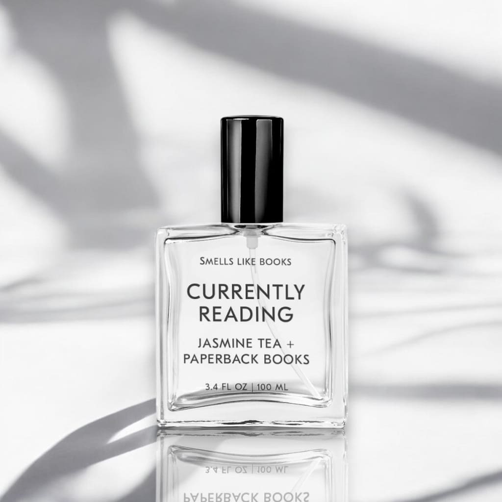 CURRENTLY READING LITERARY INSPIRED FRAGRANCE #1 book inspired perfume, best gifts for readers, best perfume for book lovers, Bestselling