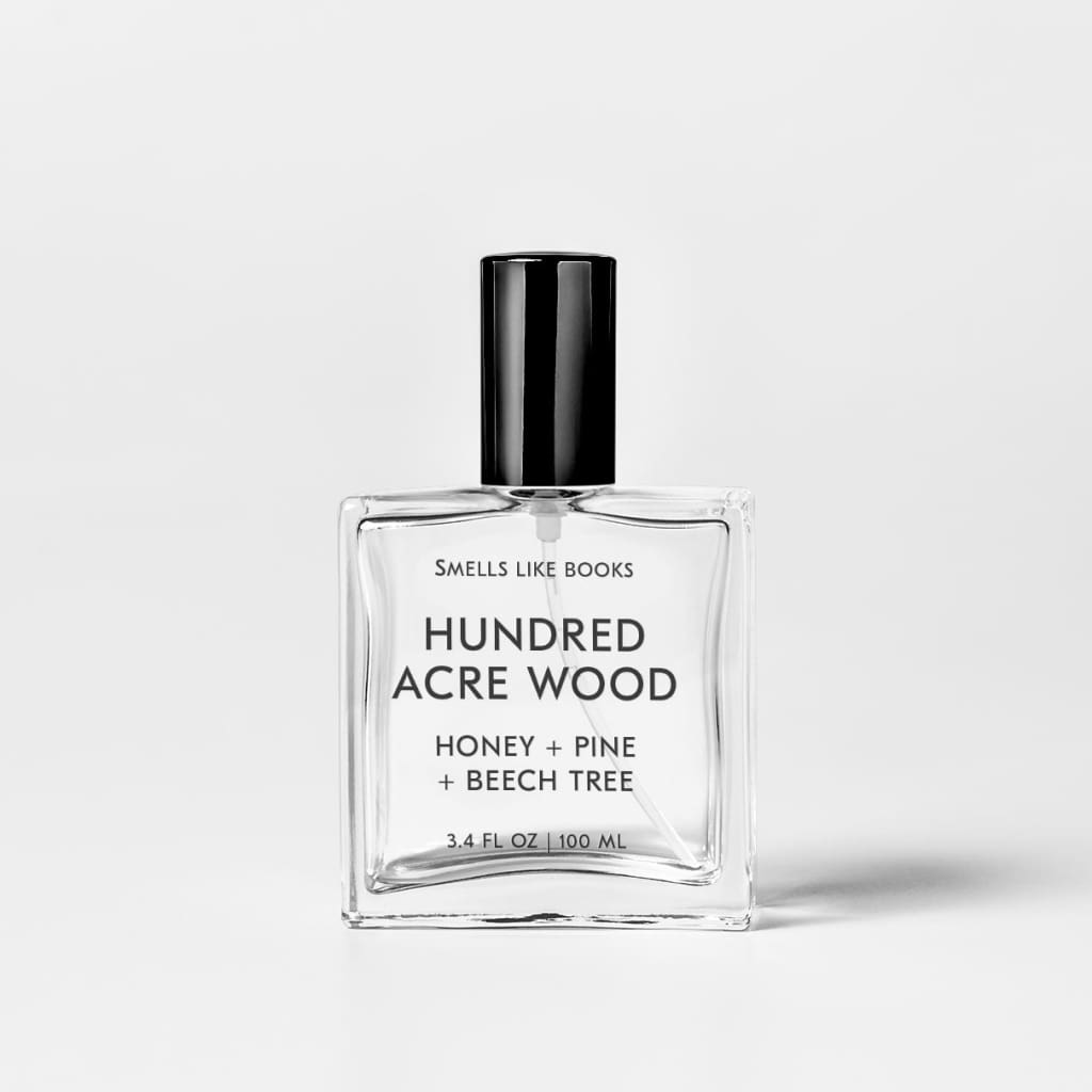 HUNDRED ACRE WOOD LITERARY INSPIRED FRAGRANCE #1 book inspired perfume, best gifts for readers, best perfume for book lovers, Bestselling