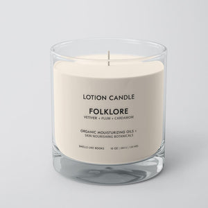 LUXURY LOTION CANDLE | FOLKLORE book inspired lotion candle lotion candles LUXURY LOTION CANDLE | FOLKLORE BOOK LOVERS’ LOTION CANDLES