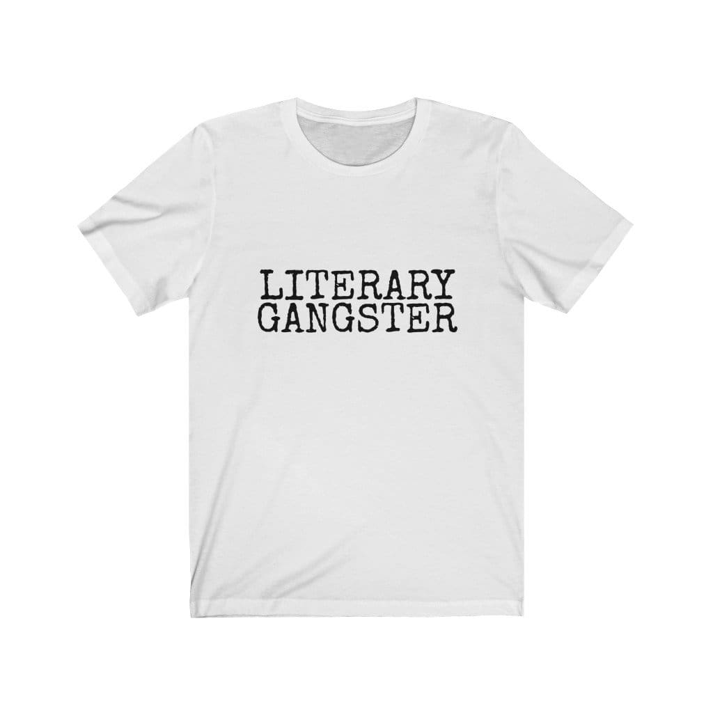 T-Shirt Smells Like Books LITERARY GANGSTER™Unisex Jersey Short Sleeve Tee