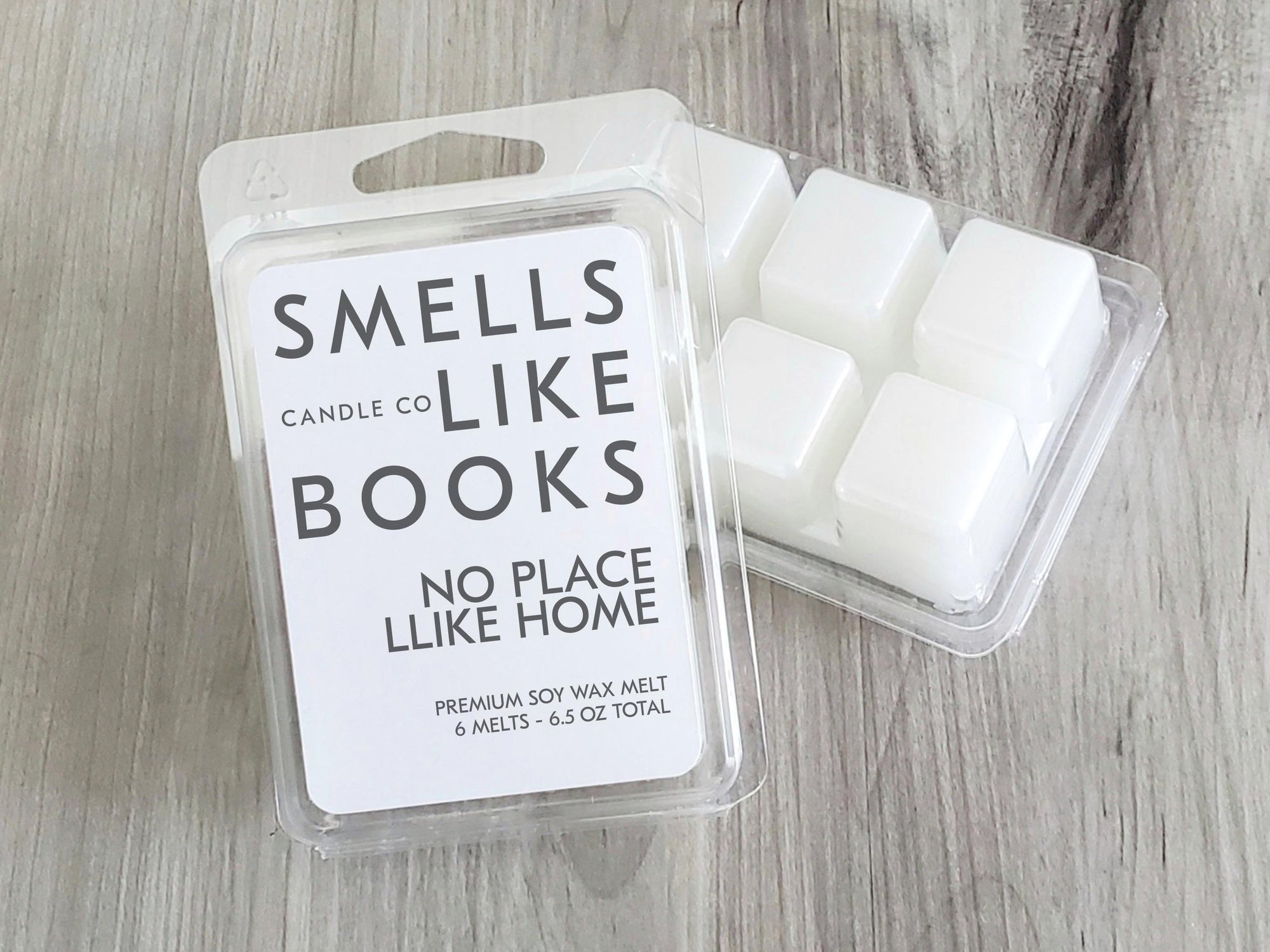 book inspired wax melt Smells Like Books NO PLACE LIKE HOME